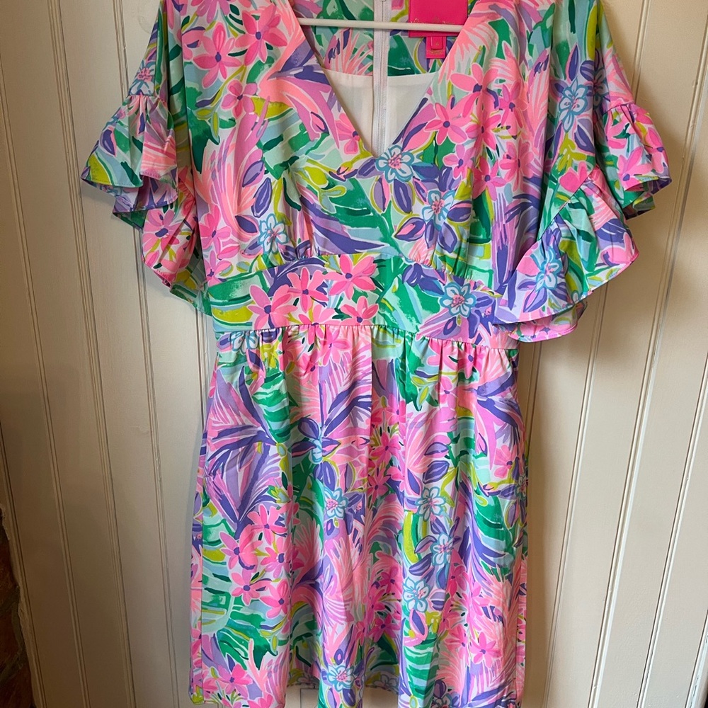 Lilly Pulitzer polyester dress size 4